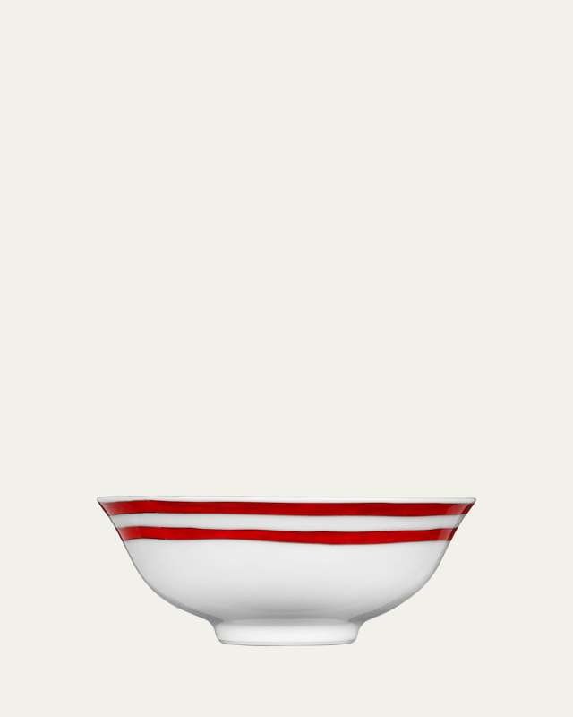 Balcon Red Soup Bowl